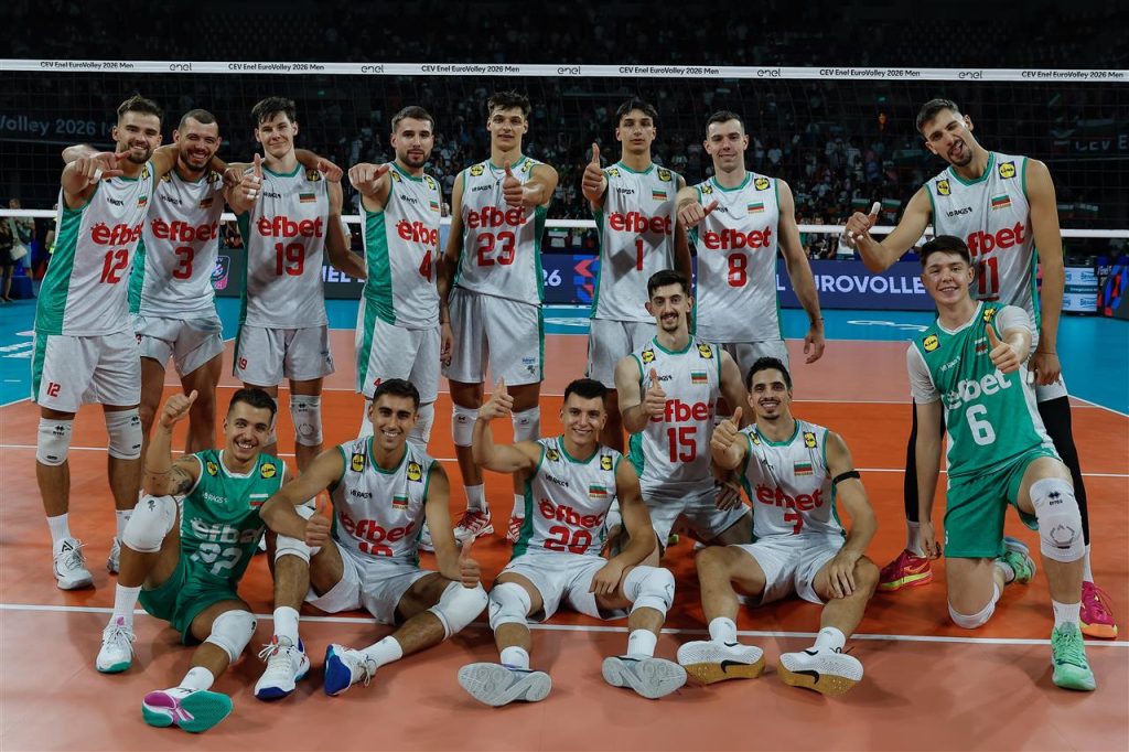EuroVolley 2026 Летящ старт за България, 3-0 срещу Северна Македония.