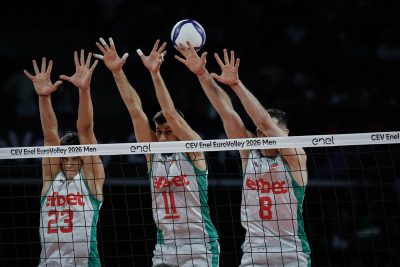 EuroVolley 2026 Леден душ за България, 1-3 срещу Украйна пред 12,000 зрители.